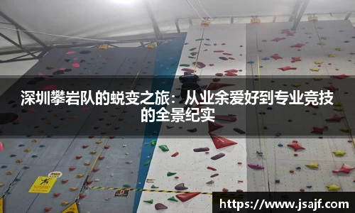 深圳攀岩队的蜕变之旅：从业余爱好到专业竞技的全景纪实